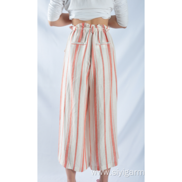 Full Rayon Wide-Leg Pants For Ladies